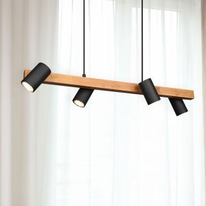 Schwarze Pendelleuchte Modern, Kaso