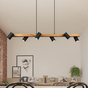 Schwarze Pendelleuchte Modern, Kaso