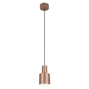 Braune Pendelleuchte Metall, Amila