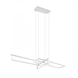 Weiße Pendelleuchte Modern, Hatun, 34W, 4000K LED