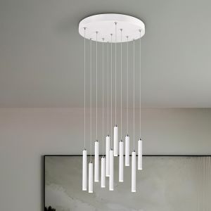 Weiße Pendelleuchte Modern, Jessamy, 2,5W, 3000K LED