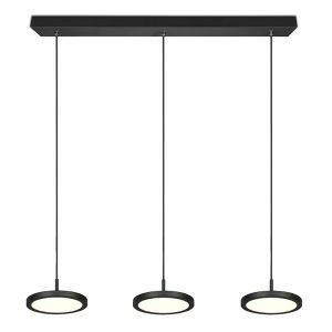 Schwarze Pendelleuchte Modern, Jakoba, 10W, 3000K LED