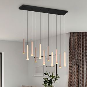Schwarze Pendelleuchte Modern, Albartus, 3W, White Switch LED, 3-stufig dimmbar