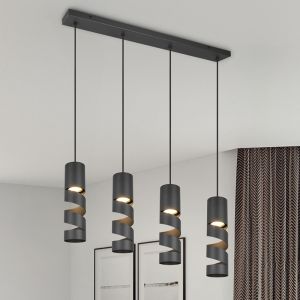 Schwarze Pendelleuchte Design, Marouan