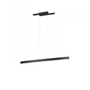 Schwarze Pendelleuchte Modern, Thyra, 44W, 3000K LED