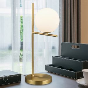 Messing Tischleuchte Modern, Silkis, mit Schalter