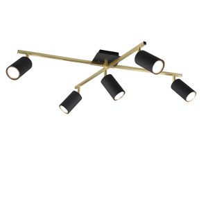 Goldene Deckenstrahler Modern, Kaso