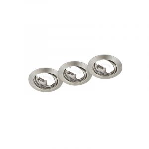 Nickel Einbaustrahler Modern, Isabis