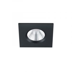 Schwarze Badezimmer Einbaustrahler Modern, Iman, 5W, 3000K LED, IP65