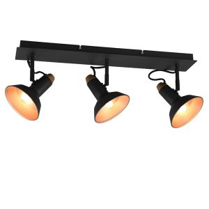 Schwarze Deckenstrahler Retro, Sylvester