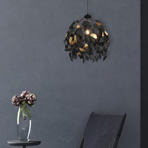 Schwarze Pendelleuchte Retro, Urwa
