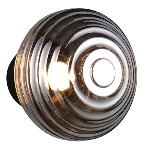 Graue aufladbare Wandleuchte Modern, Walid, 1,5W, 3000K LED, 3-stufig dimmbar