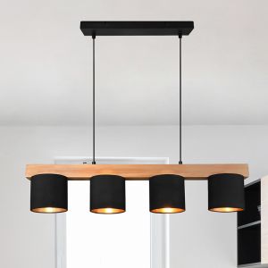 Holz Pendelleuchte Modern, Keltoum