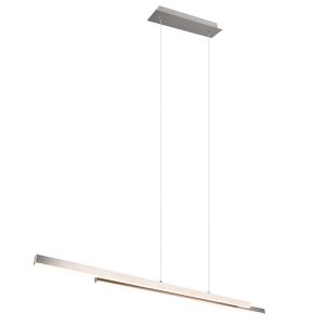Nickel Pendelleuchte Modern, Sangeeta, 22W, 3000K LED