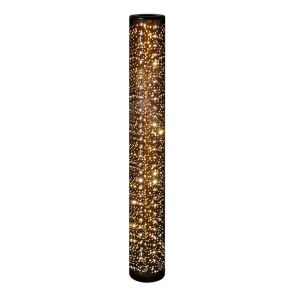 Schwarze Stehlampe Modern, Ewan, 6W, 3000K LED, mit Schalter