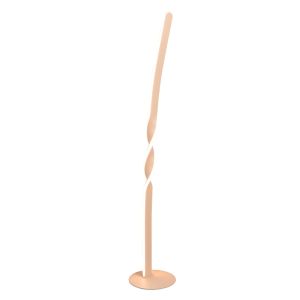 Braune Stehlampe Design, Quirinus, 19W, 4000K LED, mit Schalter