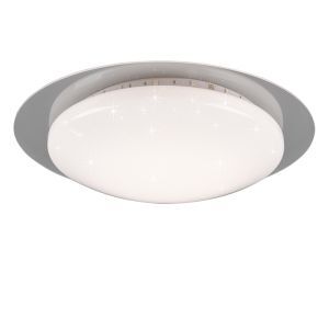 Weiße Deckenlampe Modern, Suzy, 13W, RGBW LED, mit Fernbedienung