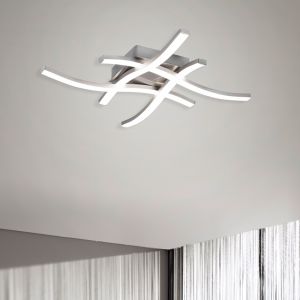 Nickel Deckenleuchte Modern, Go, 5W, 4000K LED