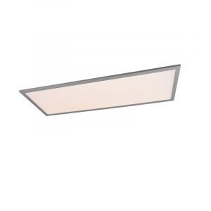 Graue Deckenlampe Modern, Marlise, 33,5W, warm- bis kaltweiß einstellbare LED, mit Fernbedienung