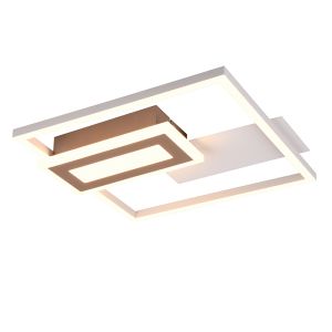 Graue Deckenlampe Design, Shun, 22W, 3000K LED
