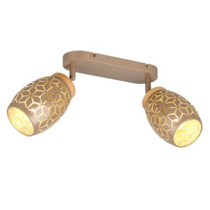 Braune Deckenstrahler Modern, Delana