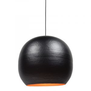 Industrielle Pendelleuchte Schwarz, Fawwaz