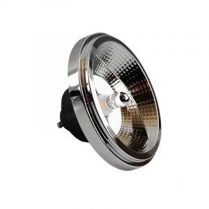 LED Lampe AR111, Glas, grau