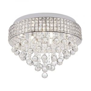 Design Deckenlampe Chrom, Mitzy