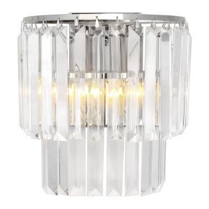 Design Wandleuchte Chrom, Kajol