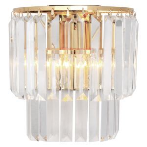 Design Wandleuchte Gold, Kajol