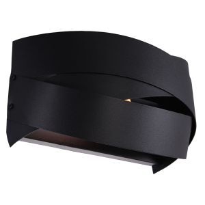 Moderne Wandleuchte Schwarz, Tanno
