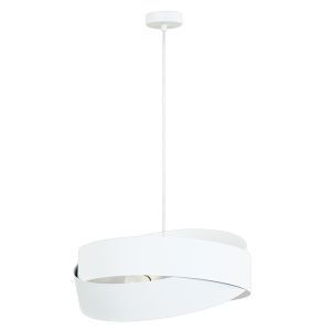 Moderne Pendelleuchte Weiß, Tanno