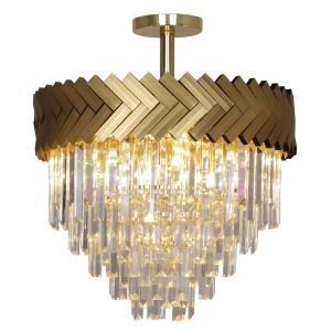 Design Deckenleuchte Gold, Jetske