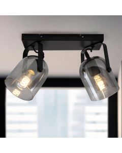 Design Deckenstrahler Grau, Clyde