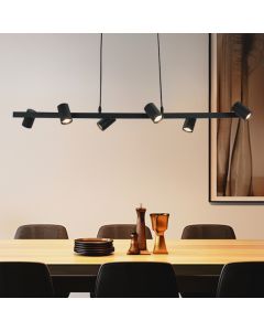 Moderne Pendelleuchte Schwarz, Carlos