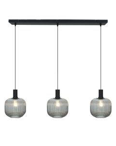 Retro Pendelleuchte Grau, Charlois
