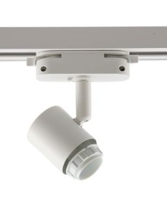 Kunststoff 1 phase Schienen Lampe Weiß,