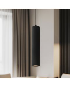 Moderne Pendelleuchte Schwarz, Nadi
