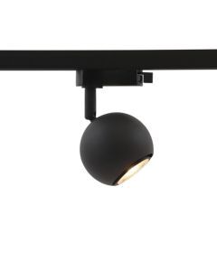 Moderne 1 phase Schienen Lampe Schwarz, Alco