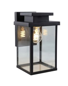 Moderne Außenleuchte Schwarz, Jesca, IP44