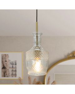 Design Pendelleuchte Transparent, Danny