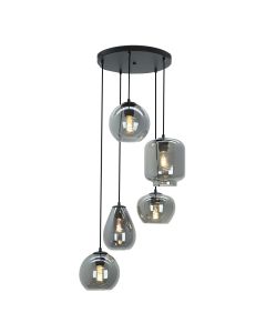 Moderne Pendelleuchte Grau, Caia