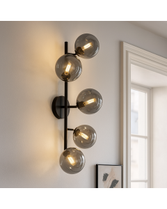 Design Wandleuchte Grau, Remo
