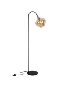 Design Stehlampe Bernstein, Sophia, mit Schalter