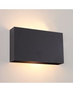 Moderne Wandleuchte Schwarz, Perry
