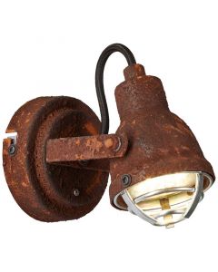 Industrielle Wandstrahler Rostfarbe, Abyga