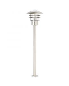 Metall Außenleuchte Chrom, Ajlina, IP44