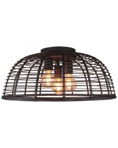 Holz Deckenlampe Schwarz, Deacon
