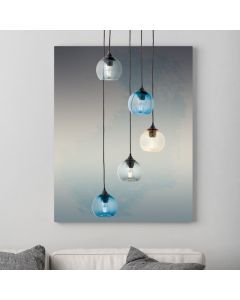 Design Pendelleuchte Mehrfarbig, Quinton
