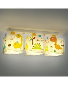 Mehrfarbige Kinderzimmer Deckenstrahler Kunststoff, Dino